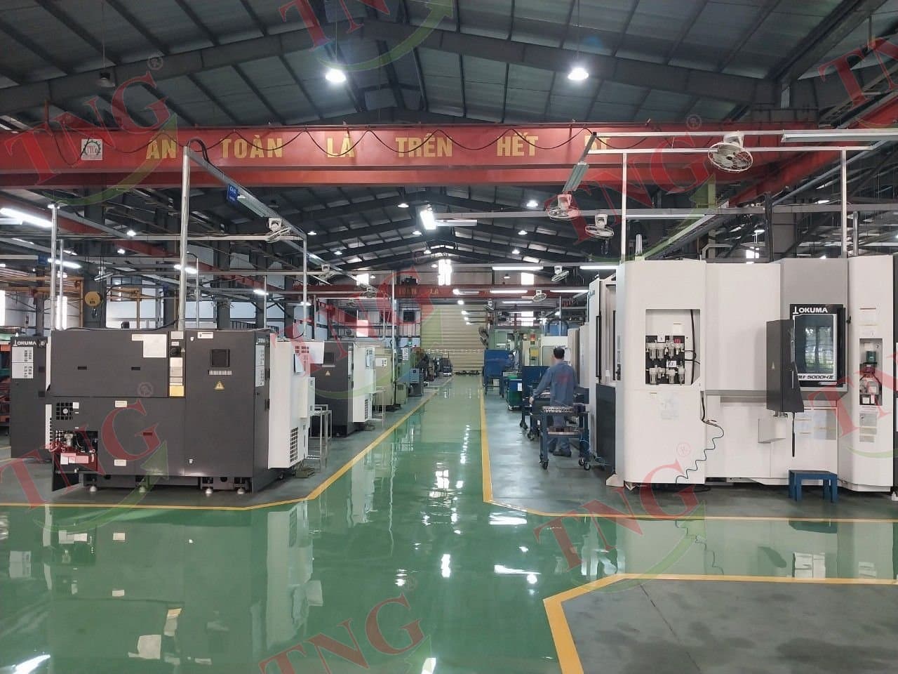 Khu vực gia công tiện – phay