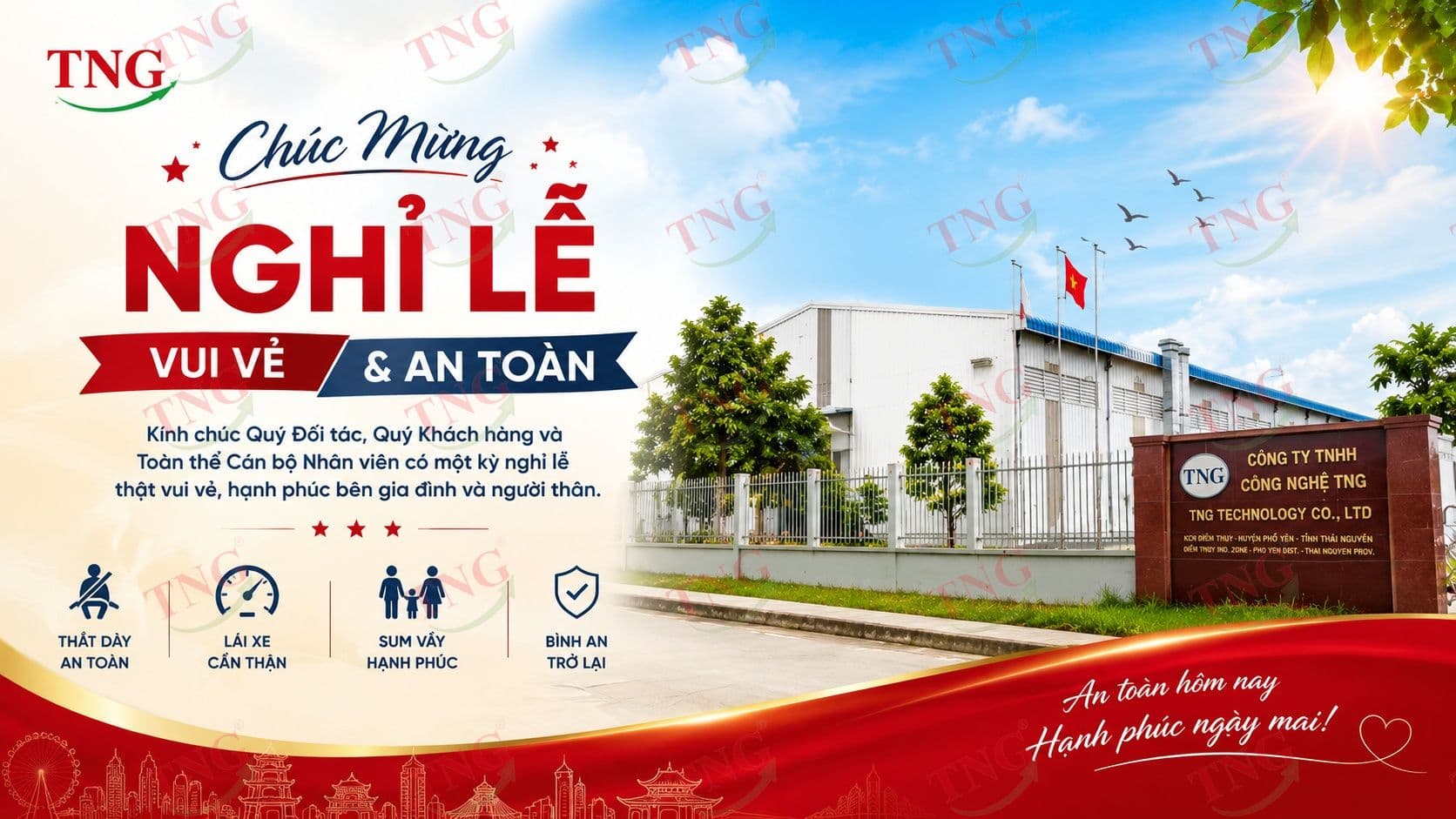 Kỳ Nghỉ Lễ Trọn Vẹn Cùng TNG – Chúc Mừng Quốc Khánh 2/9
